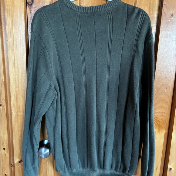 John Ashford Men’s Camo Green Long-Sleeve Sweater - Picture 5 of 6